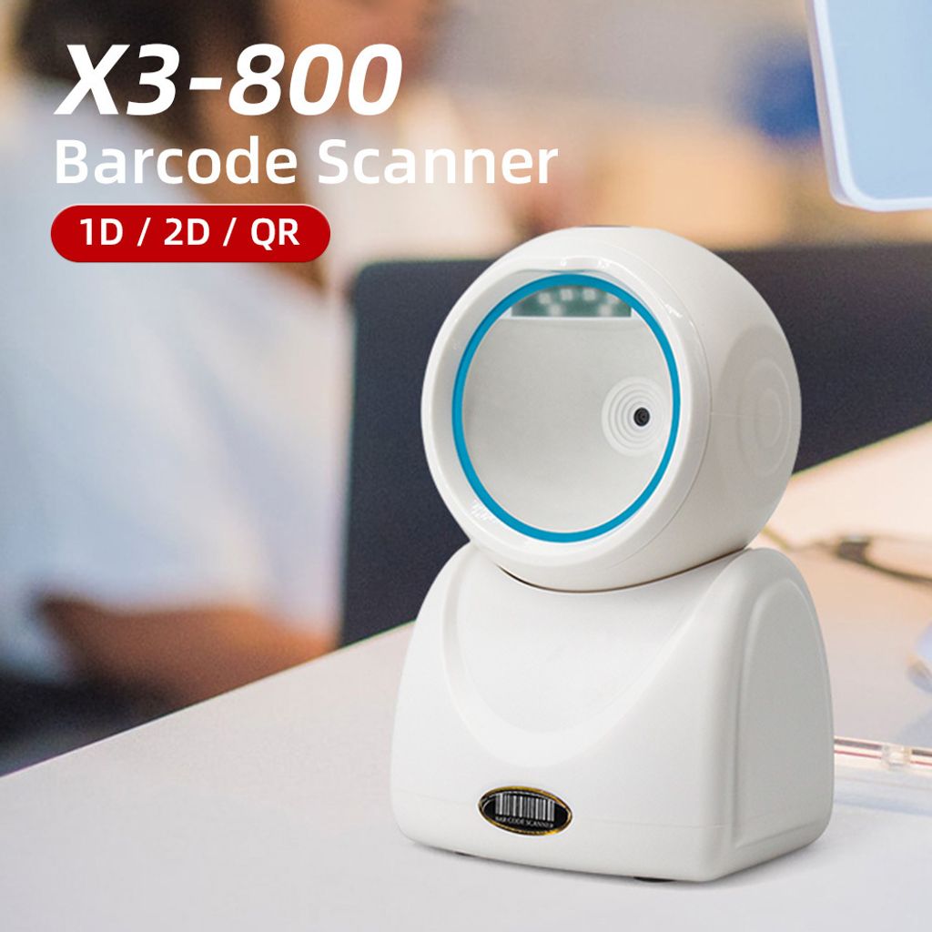 Barcode Scanner voor 1D, 2D & QR Codes, Industrieel Stof & Drupdicht