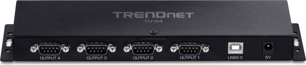 TRENDnet TU-S4 USB zu Seriell Adapter, 4 Port RS232