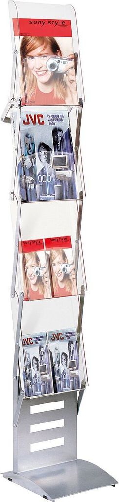 Kerkmann Prospektständer 6991 Tec-Art Folder mit praktischer Faltmechanik