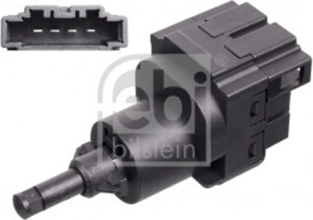 FEBI BILSTEIN 103650 - OE 6Q0 945 511 Interruttore luci freno per Fox (5Z), Golf Plus (5M), Caddy III (2C, 2K), Roomster (5J), Octavia II (1Z), Fabia II (54), Polo (9N), Polo (6N), Touran (1T), Fabia I (6Y), Toledo III (5P2), Leon (1P1), Ibiza (6L), Cordoba (6L), Altea (5P), R8 (42), A4 (8E), A3 (8P), Golf V (1K), Jetta III (1K2)