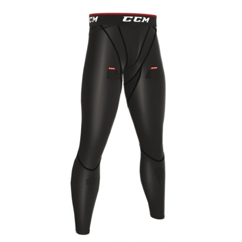 CCM Compression Jock Long Pant Senior, Größe:XXL
