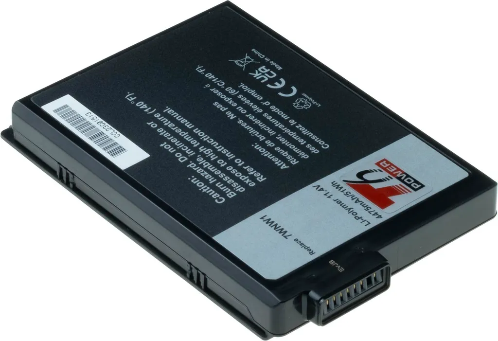 Batterie de rechange pour Dell Latitude 5420 et 7424 Rugged - Li-ion 51Wh