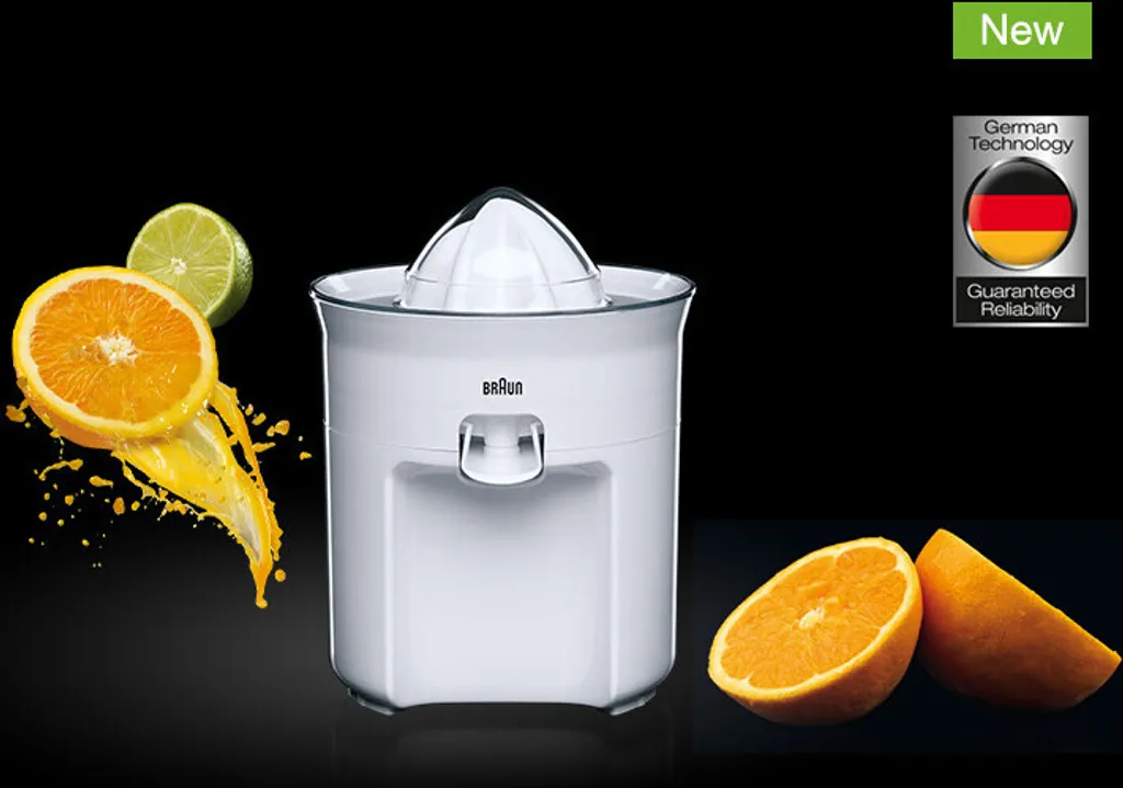 Presse-agrumes Braun CJ 3050 TributeCollection 60W Blanc Compact - 12