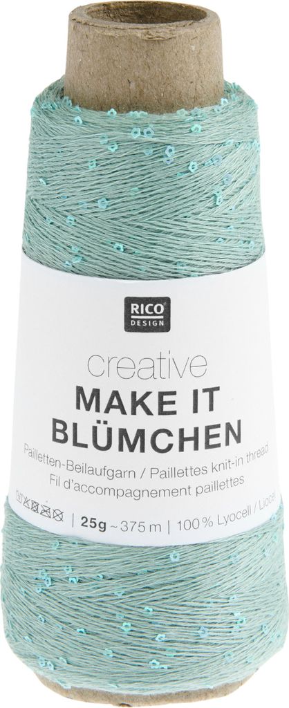 Rico Design Creative Make It Blümchen Garn 375m 25g Patina
