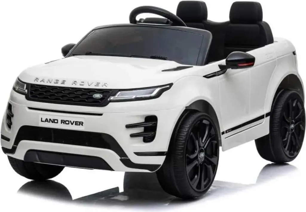 Voiture Électrique Enfant Sécurisée Ranger Rover Evoque Argent 12V