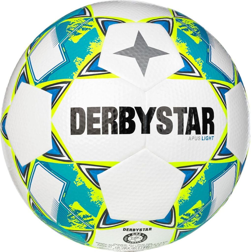 Derbystar FB-APUS LIGHT v24 weiss gelb blau weiss gelb blau Produktbild 