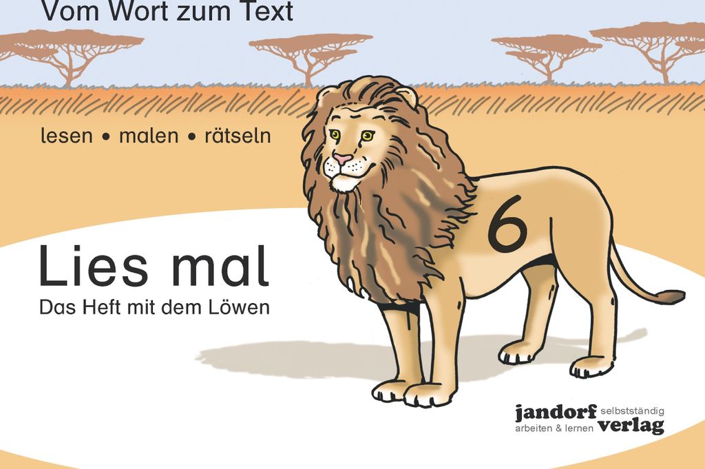 Lies mal 6 - Das Heft mit dem Löwen Image du produit 