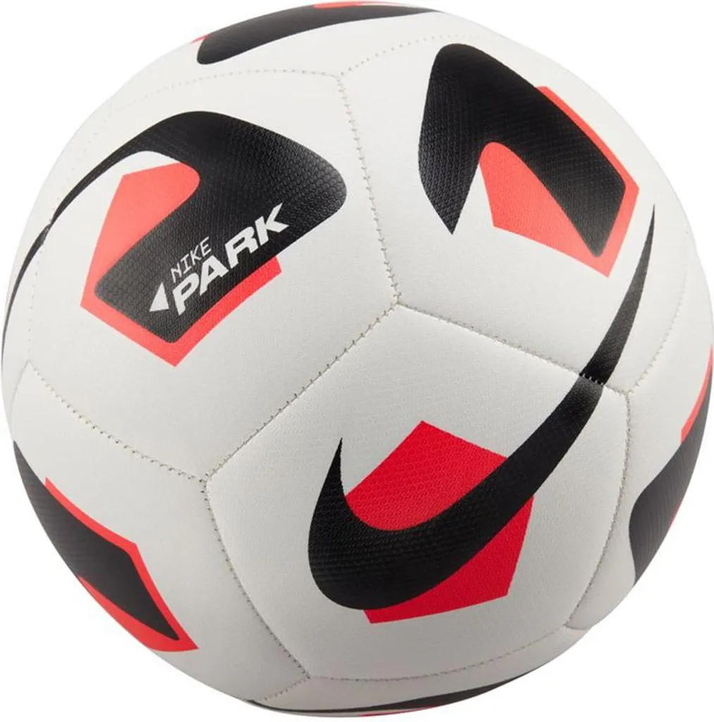 Ballon de football Nike Park Team blanc et noir, idéal pour les clubs