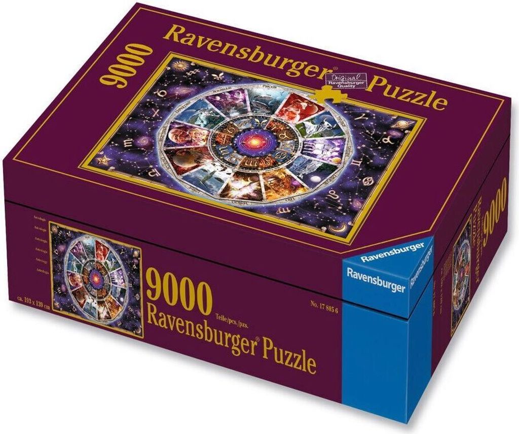 RAVENSBURGER Puzzle Astrologia - Zodiaco 9000 pezzi Immagine del prodotto 