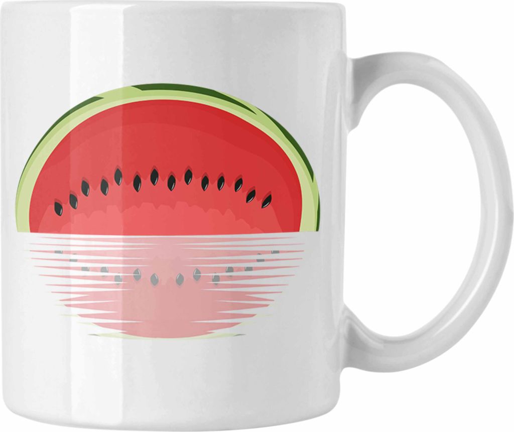 Trendation - Melone Grafik Tasse Geschenk Sommer Produktbild 