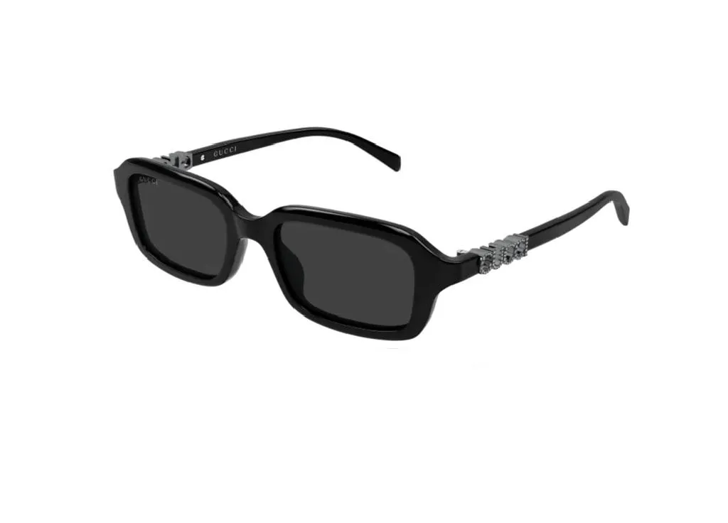 Lunettes de soleil Gucci GG2152S verres gris et monture noire chic