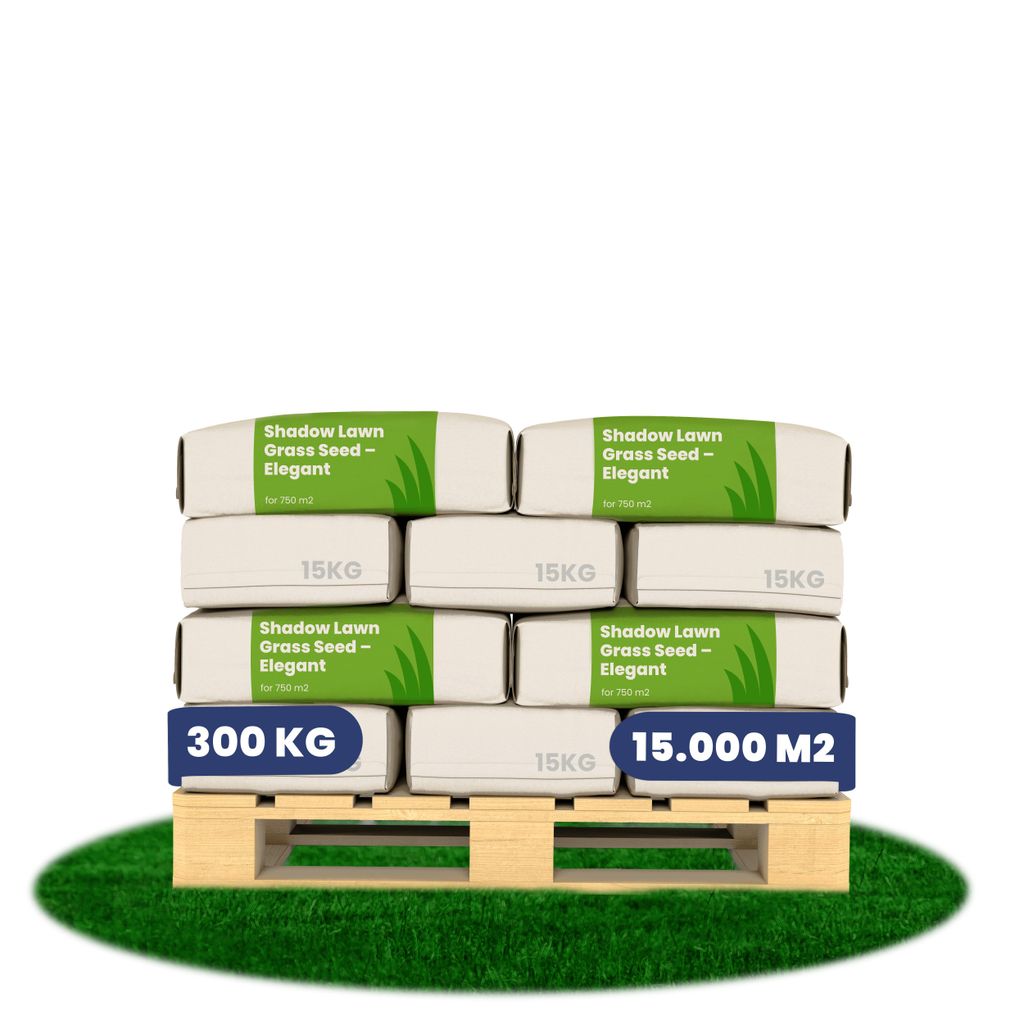 Schattenrasensamen - Elegant (20x = 300 kg für 1,5 ha) - Organifer