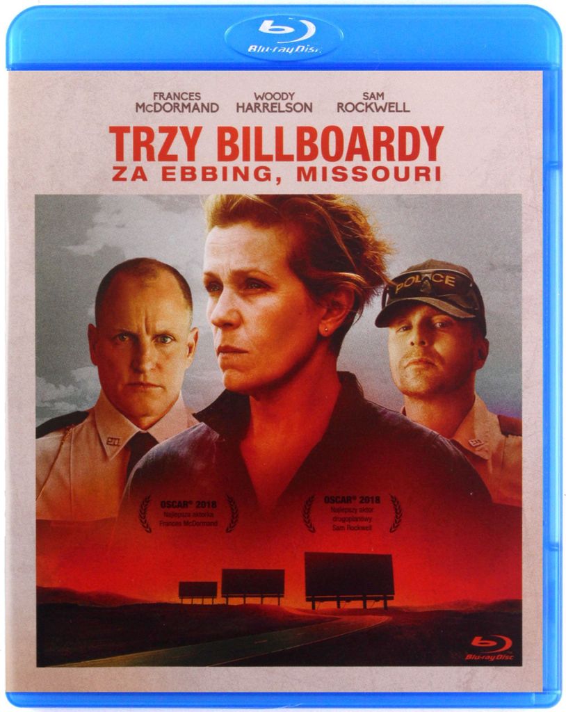 Trzy Billboardy za Ebbing, Missouri, Blu-ray