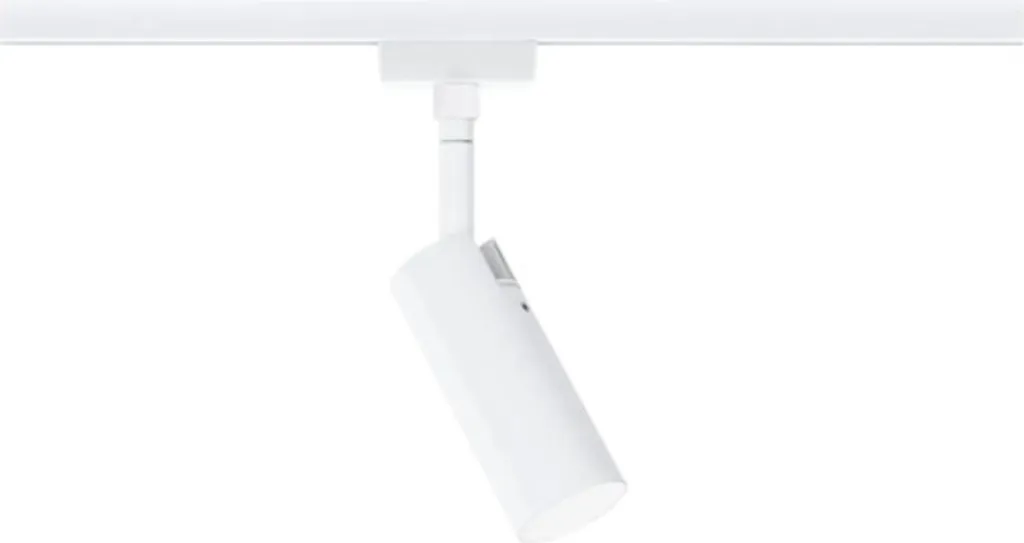 Luminaire Plafond Rail URail Tubo Blanc pour Salon et Cuisine Dimmable