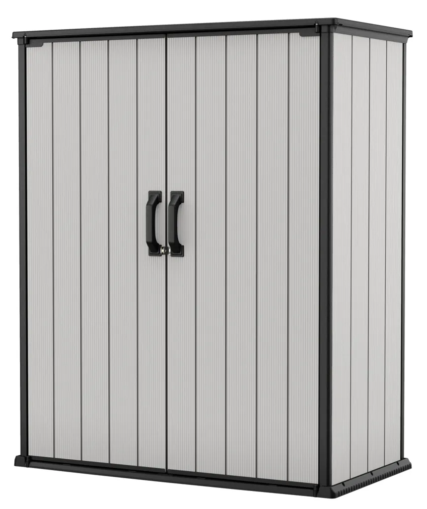 Abri de Jardin 140x73cm Keter Premier Tall avec Portes Verrouillables