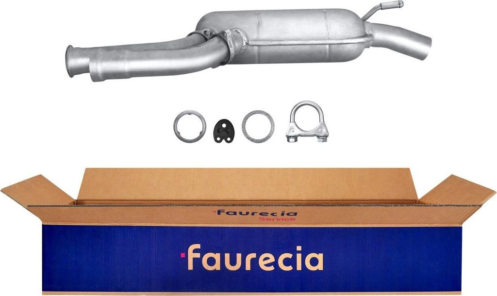 Mittelschalldämpfer FAURECIA IAM-Expertise für MERCEDES-BENZ 190