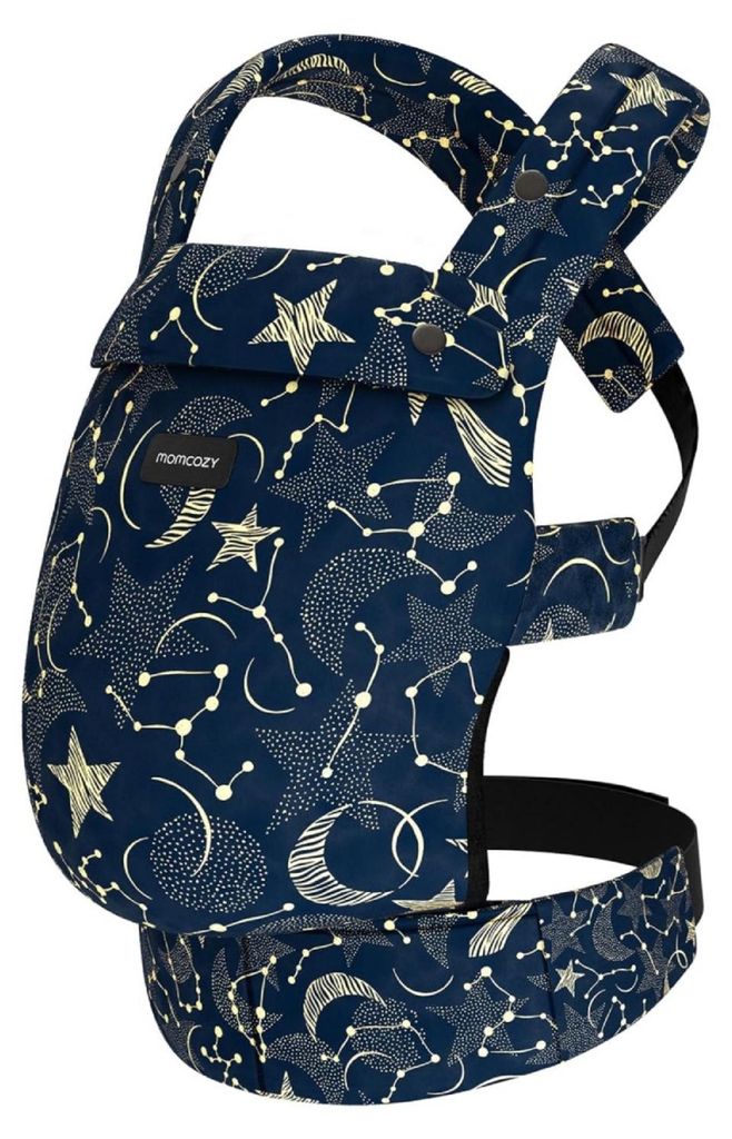 Portabebés Momcozy de algodón, diseño "Noche estrellada" Imagen del producto 