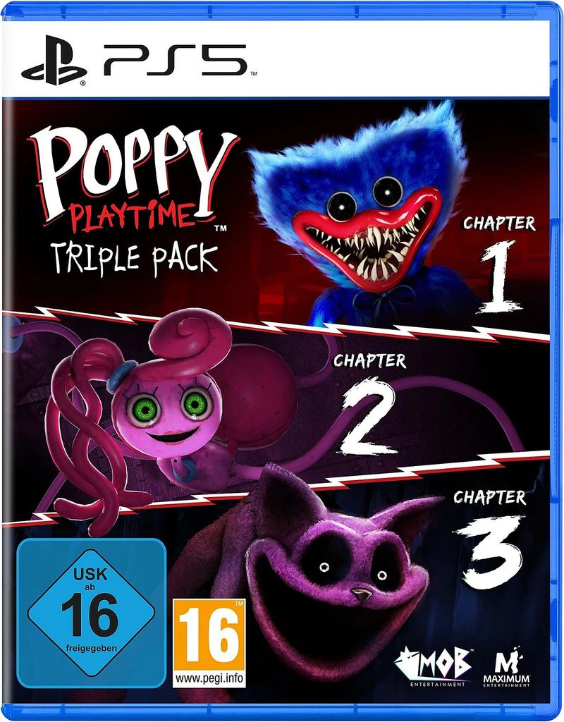 Poppy Playtime Triple Pack PS5-Spiel