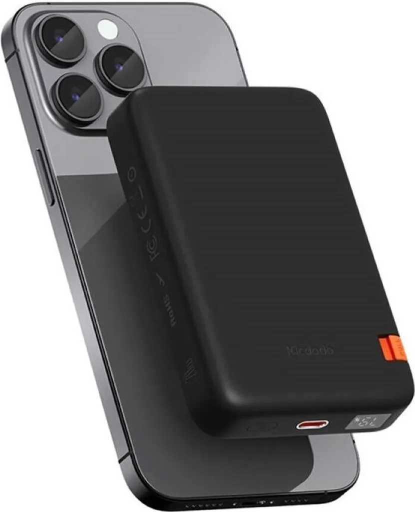 Batterie Externe Magnétique Mcdodo MC-5101 Support Intégré 10000 mAh