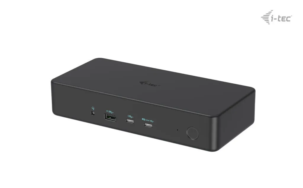 i-tec Station d'accueil Dual 4K USB-C Thunderbolt 3 PD 100W - 2