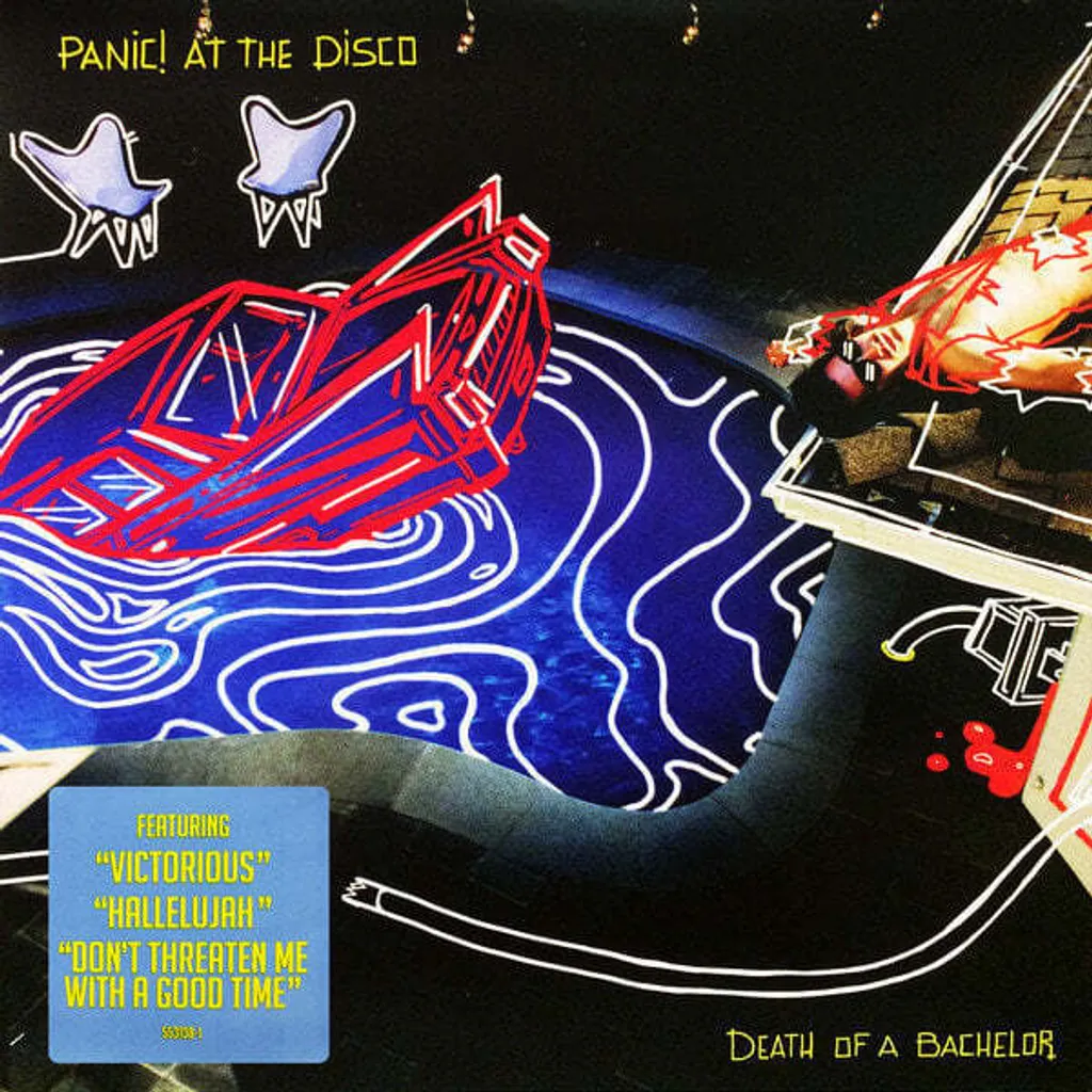 Disque vinyle Panic At The Disco Death Of A Bachelor LP 33 tours neuf