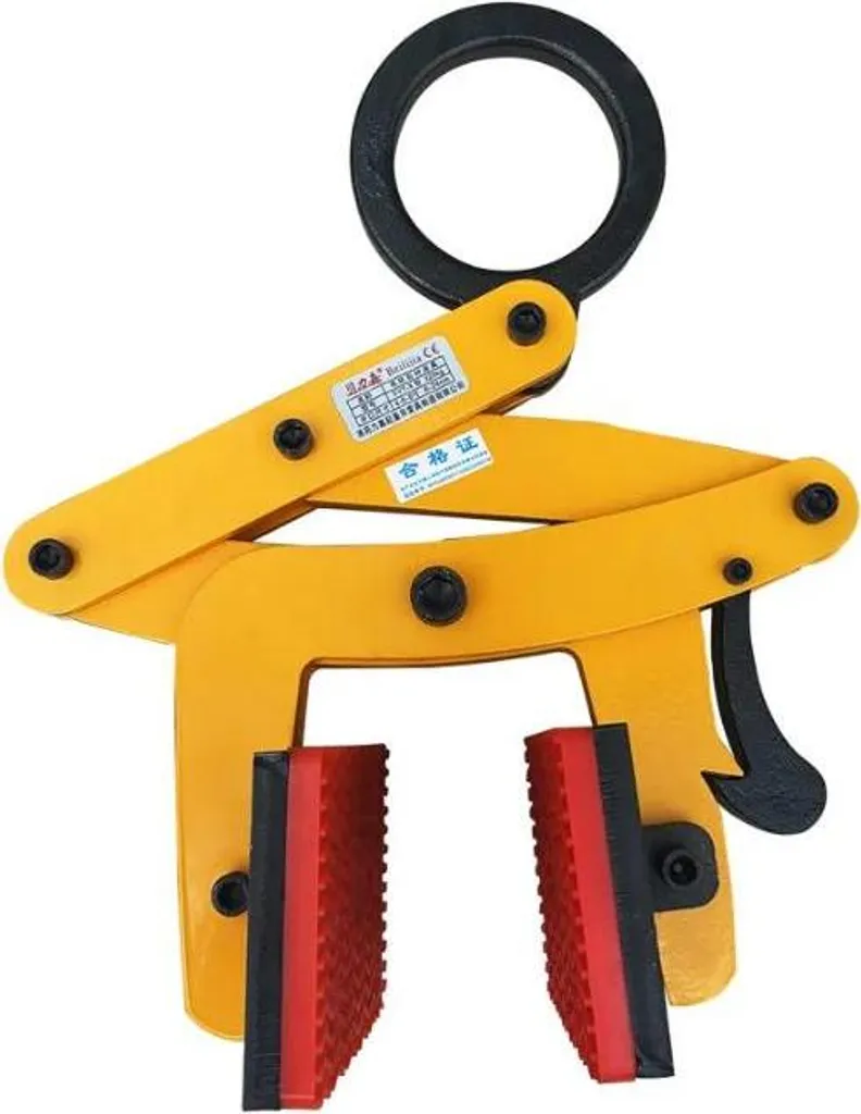 Pince de levage de pierres 390 kg avec ouverture réglable de 4 à 18 cm