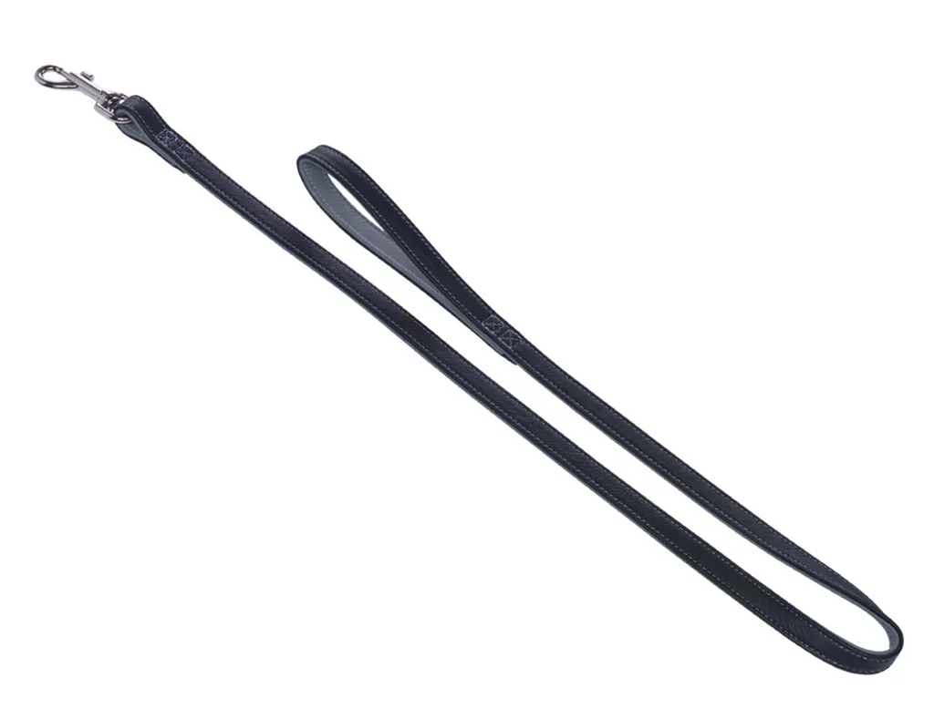 Laisse Nobby Pacific grise 120 cm : finissez-en avec les nœuds