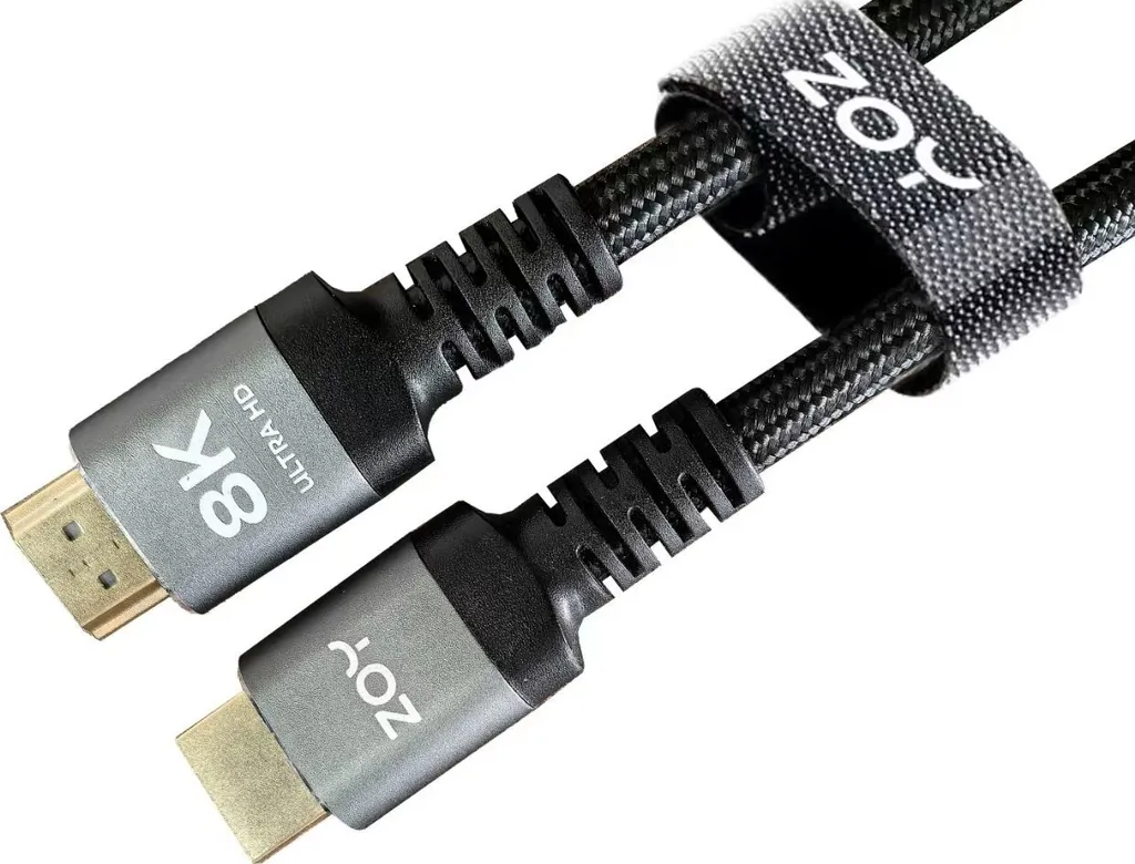 ZOY HDMI - Cavo HDMI da 1,8 m nero (ZCH18) per monitor, laptop, PC, TV, Xbox, PS4, PS5, proiettore, convertitore, solido e resistente - ideale per i giochi - 2
