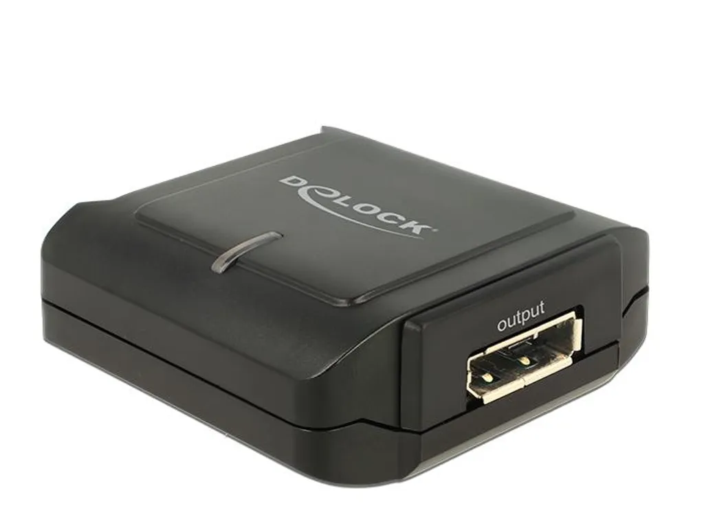 Répéteur Displayport 1.2 Delock - Extension Signal Vidéo UHD 4K DP