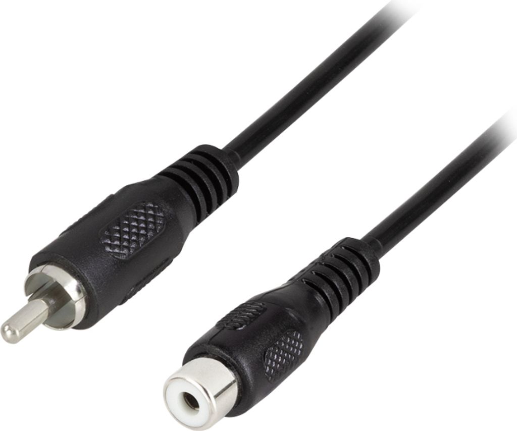LogiLink Audiokabel Cinchstecker - Cinchkupplung 5 m mono Produktbild 