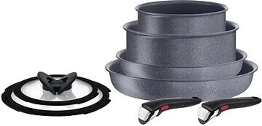 Tefal 8-tlg. Kochgeschirr-Set Ingenio Natural Force (L3969153)