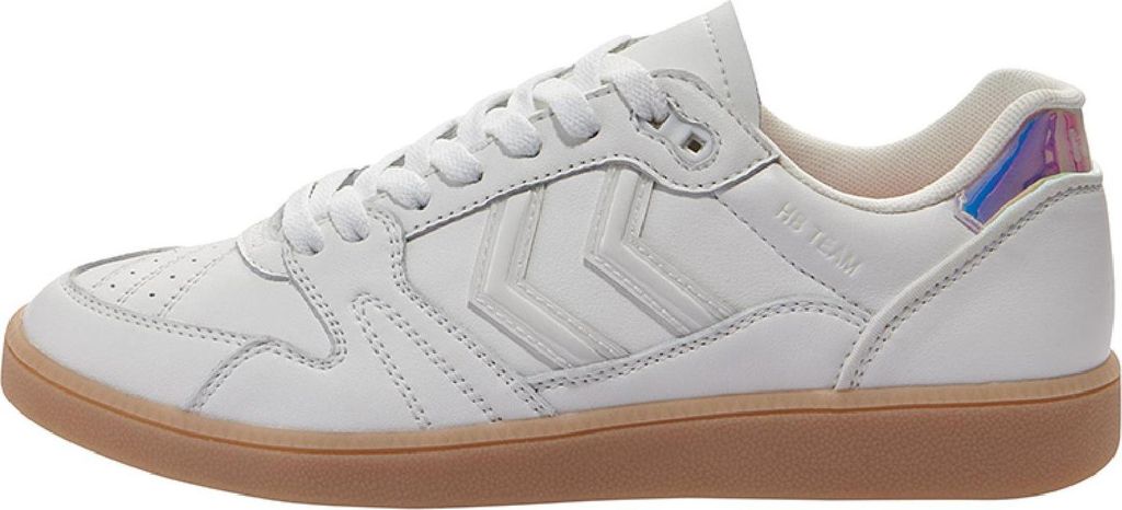 Hummel HB Team Snow Blind Leather Indoor Schuhe Sneaker weiß 201682-9001, Schuhgröße:40 EU