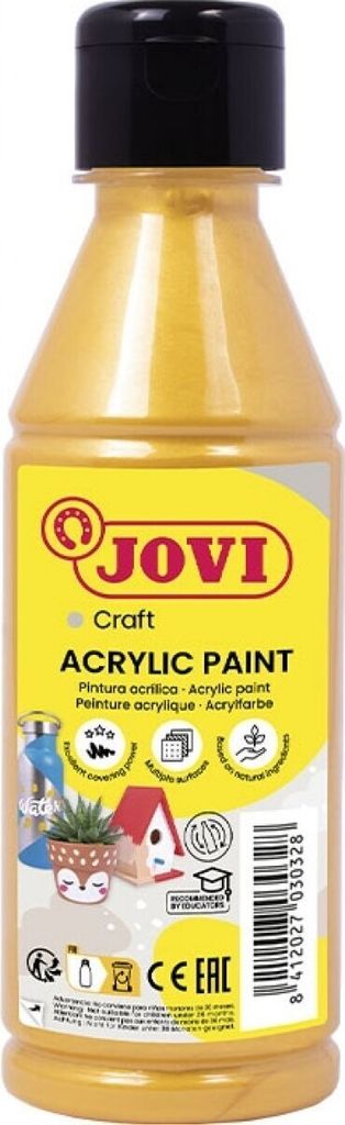 Jovi 68038 Acrylfarbe Gold 250 ml 1 stk