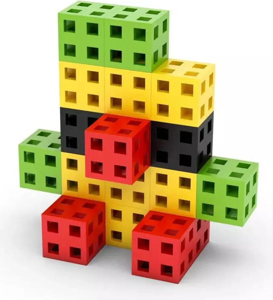 Meli Cube Blocs de Construction 100pcs - Jeu Éducatif de Construction - 7