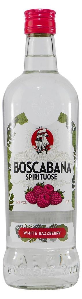 Boscabana White Razzberry Spirituose Produktbild 