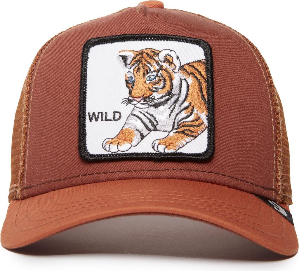 Goorin Bros. Wild Tiger Kids Trucker Cap Brown