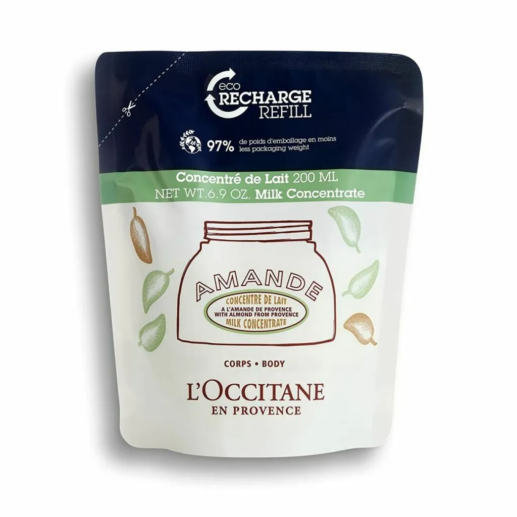 L'Occitane Concentré de Lait Amande 200ml - Soin Corps Raffermissant