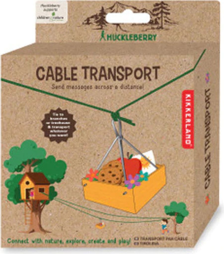 Kikkerland Kabeltransport - Huckleberry Produktbild 