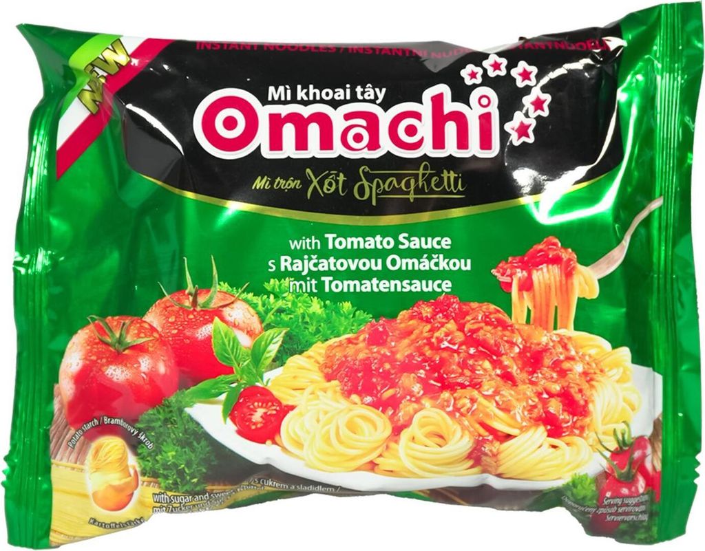 Omachi Mi Khoai Tay Xot Spaghetti style Instantnudeln 91g Produktbild 