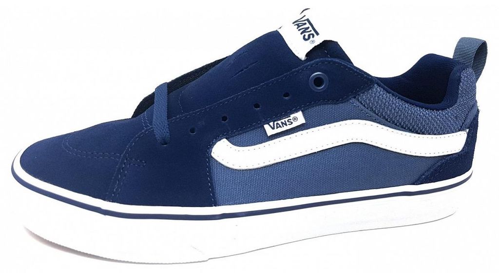 Vans VA3MTJT2L 41, Männlich, Erwachsener, Modische Sneakers, Blau, Weiß, Einfarbig, Schnürverschluss