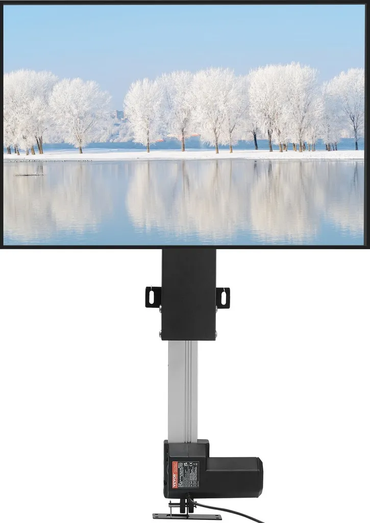 Sollevatore TV Automatico 28-32" | Supporto Motorizzato Altezza 127cm