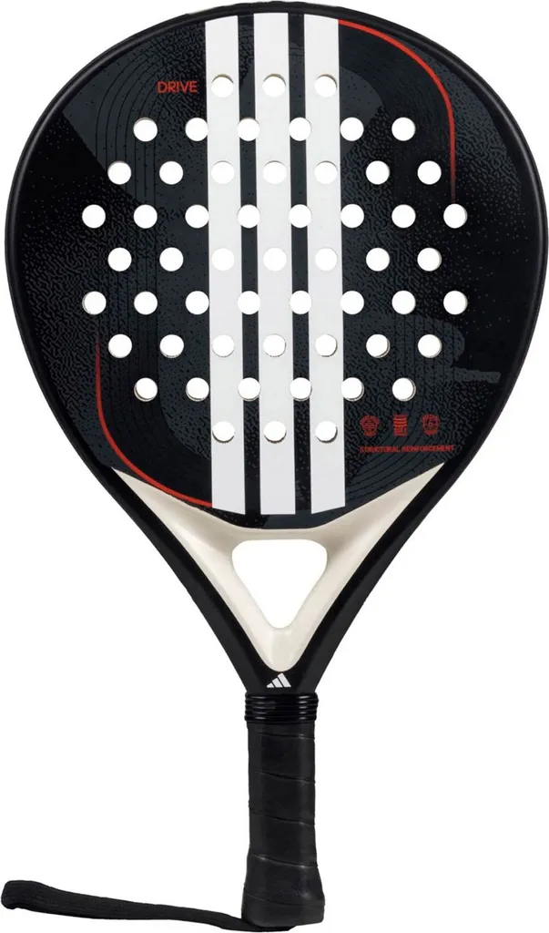 Raquette de padel Adidas Drive Black 3.4 anti-vibration bras