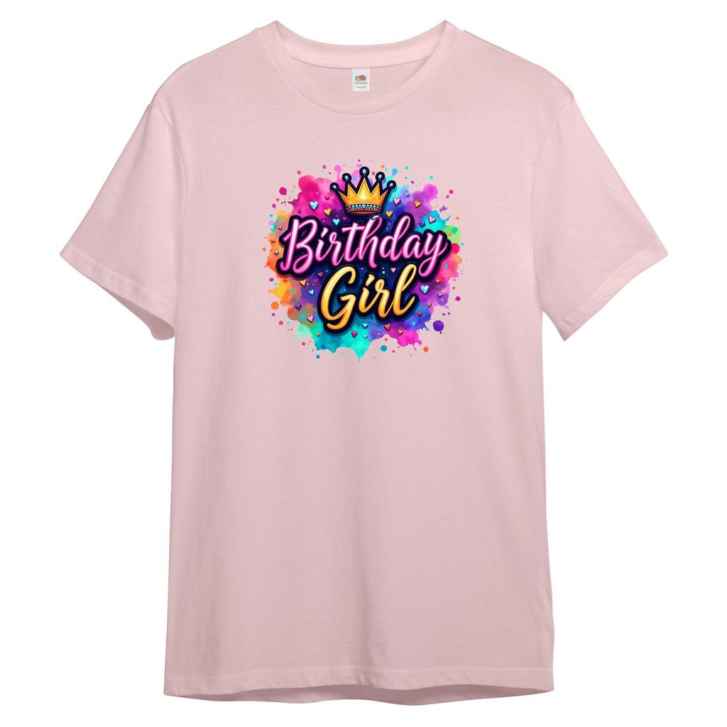 PAULGOS Kinder T-Shirt, Birthday Girl