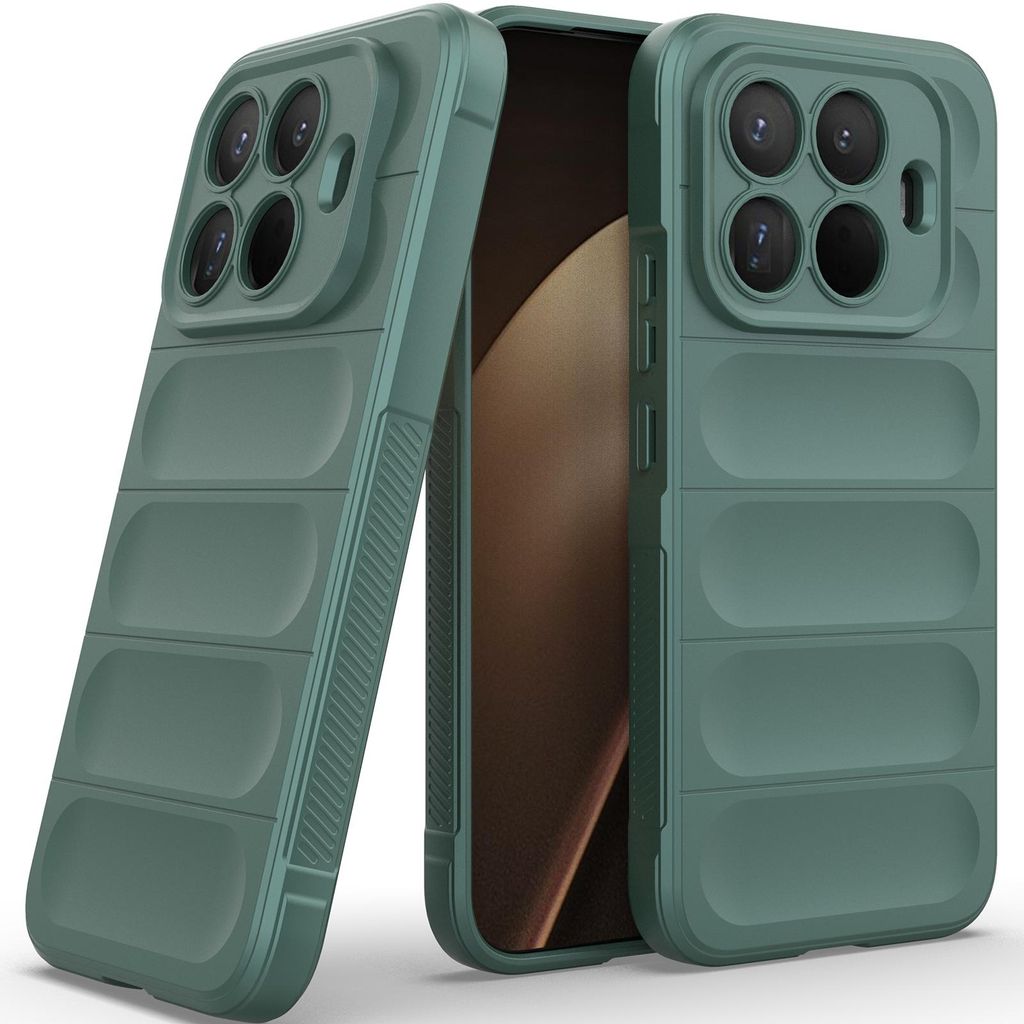 Handyhülle für Xiaomi 15T Pro Weich TPU Silikon Stossfest Anti-rutsch Hülle Grün