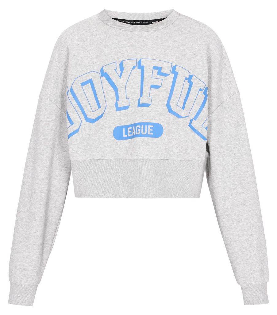 Tavite damen sweatshirt - hellgrau melange, L