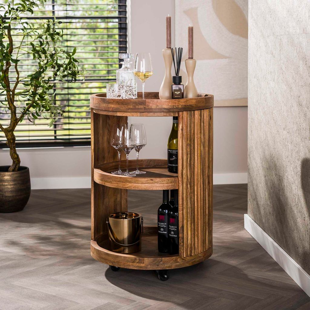 Hoyz Collection - Weinwagen Wave - Solid Mango Sand Produktbild 