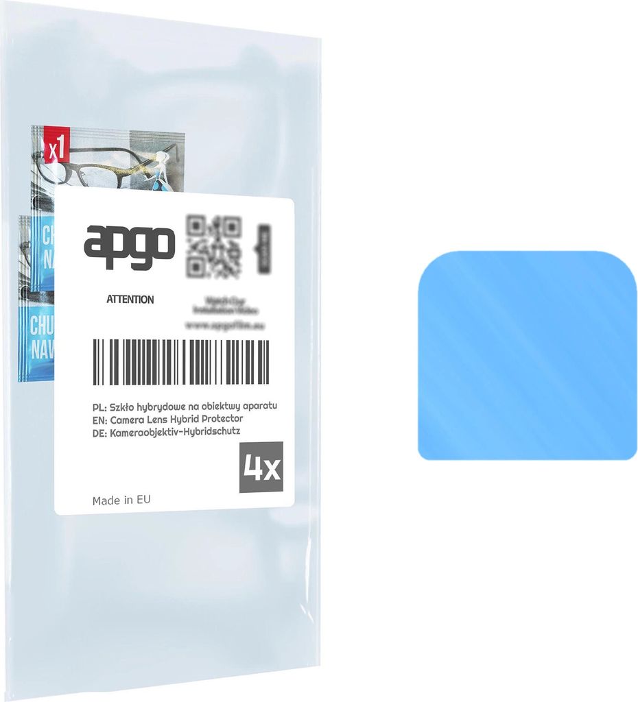 apgo 4 Stück Linsenschutz Kamera Schutzglas für LG K10 Produktbild 