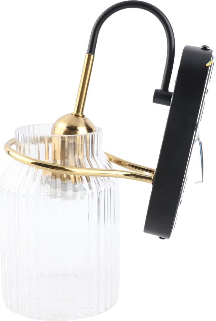 E26/E27 Wandleuchte Retro Glas Lampenschirm Wandleuchte Lampe für Schlafzimmer Kopfteil Wohnzimmer