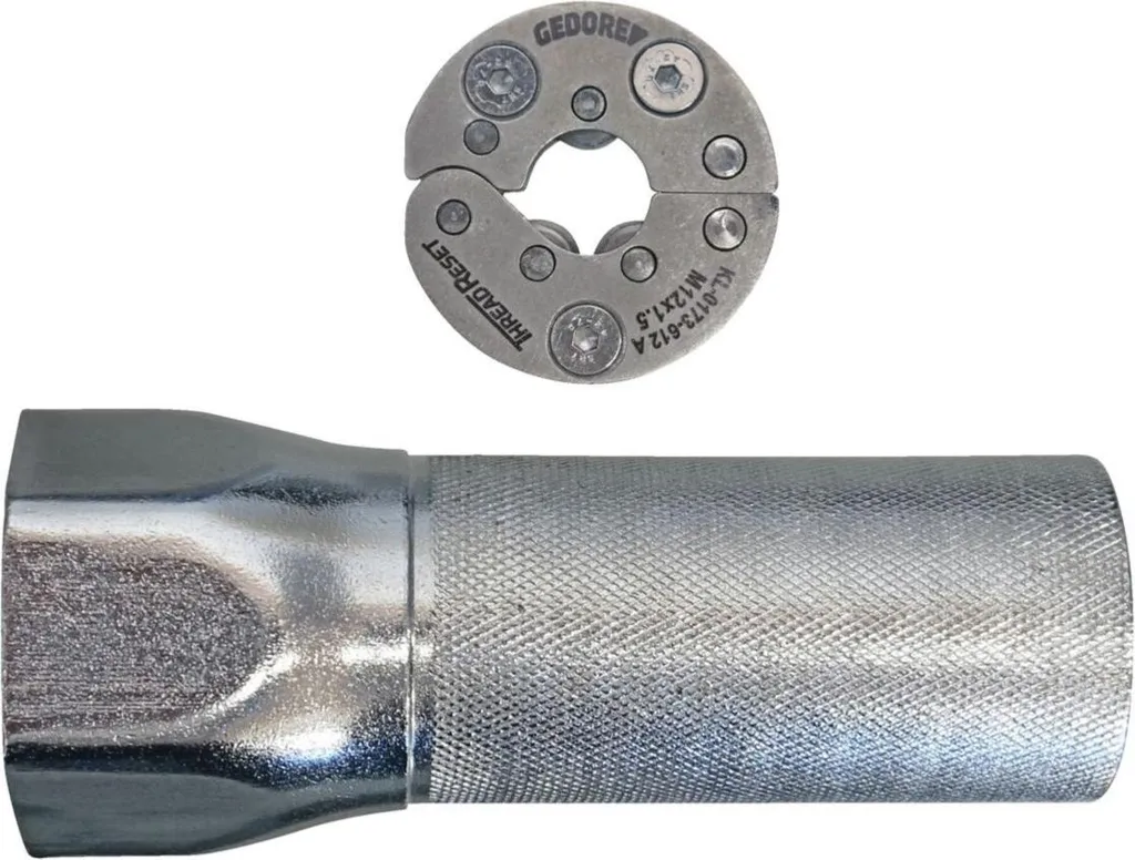Réparer un filetage de roue M12x1,5 avec l'outil Gedore KL-0173-612 A