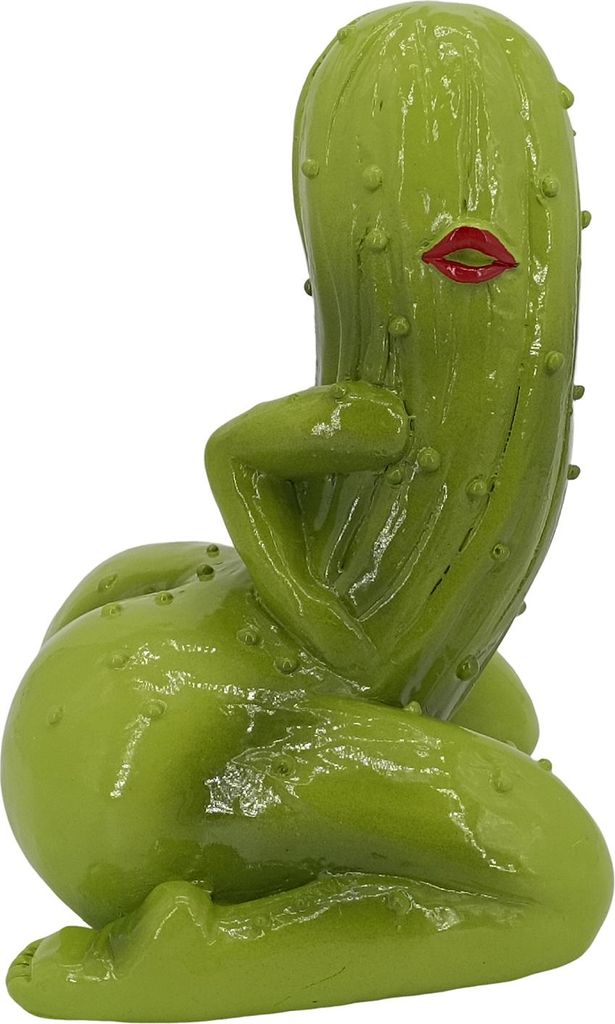 Sexy Gurken-Ornament, handgefertigte, freche Gurkenfigur aus Kunstharz, Tischdekoration, witziges Gurken-Geschenk für Gurkenliebhaber